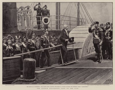 フランス大統領の皇帝の訪問 作： Henry Marriott Paget